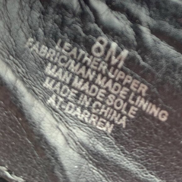 Arturo Chiang Darren knee high boots sz 8 leather - Picture 12 of 13